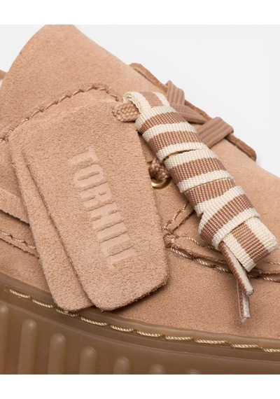 Clarks Torhill Boat Beige Suede Kadın Bej Günlük Ayakkabı 26186301 Bej