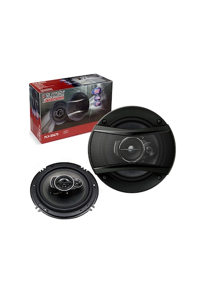 Oto Hoparlör 16Cm 450W 2 Adet Kapaklı Dört Yollu Plx-20675