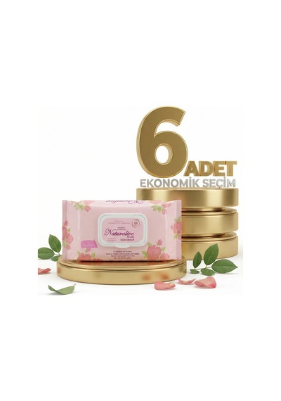 Naturalive Islak Mendil Yenidoğan ve Tüm Ciltler x 6 Paket