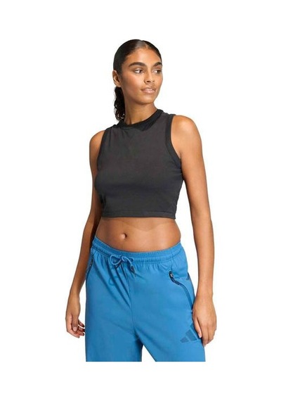Adidas Z.n.e. Kadın Siyah Yuvarlak Yaka Atlet Siyah
