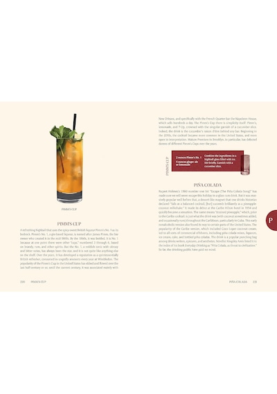 The Encyclopedia Of Cocktails: The People, Bars & Drinks, With More Than 100 Recipes
