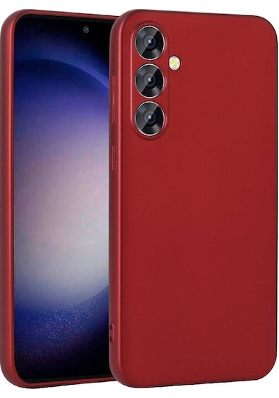 Rba Aksesuar Galaxy Uyumlu S23 Fe Kılıf Rba Premier Silikon Kapak - Kırmızı Kırmızı