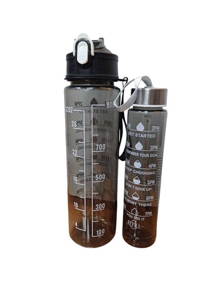 Belkis 2 Li Motivasyon Matara 900 Ml-500 Ml Lütfen Renk Belirtiniz 0