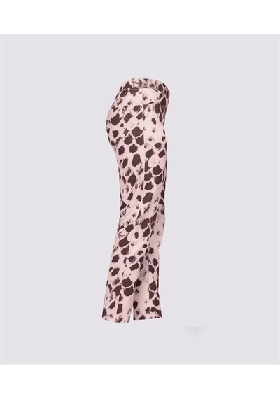 Bulalgiy Kadın Baskılı Pantolon - Bga220792-baskılı Çok Renkli
