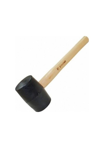 Eltos Edoni Et-864 No-60 Plastik Tokmak Ahşap Saplı - 12'li Paket