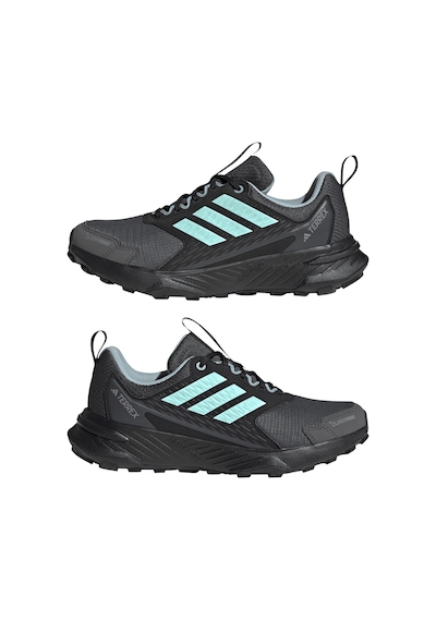 Adidas Adi Das Terrex Tracefinder Kadın Gri Outdoor Ayakkabı 8703 Siyah
