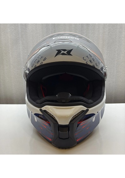 Axxıs Kask Ff132 Fenıx Cyberpunk A7 Parlak Çok Renkli