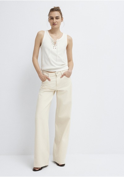 Mavi - Siena Iconic Krem Jean Pantolon 1010763-a3903 Ekru