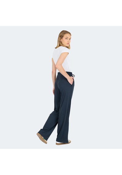 Slazenger KRISTER IN Kadın Cepli Bol Paça Koyu Gri Eşofman Altı