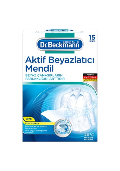 Dr.beckmann Aktif Beyazlatıcı Mendil 15li 1 - 3 Adet Tarı 3'lü Set