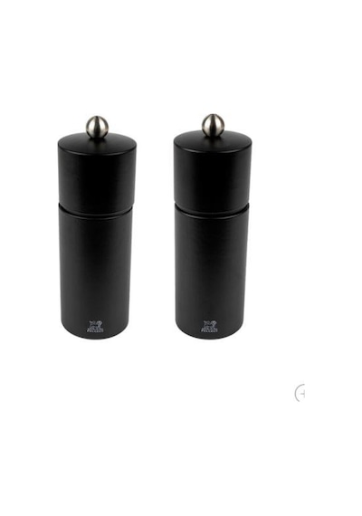 Aryıldız Peugeot Chatel Tuz K.Biber Değirmen 2 li Set 16 cm Siyah