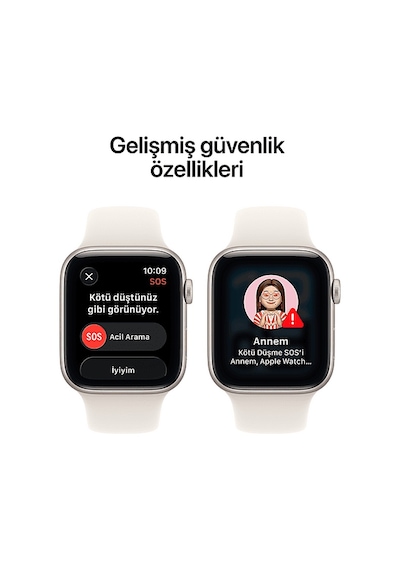 Apple MEP64TU/A Watch Se 3 Gps + Cellular 40 MM Starlight Aluminium Kasa Akıllı Saat /m
