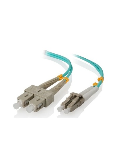 10 metre SC-LC Multi Mode Fiber optik patchkablo Duplex 50/125