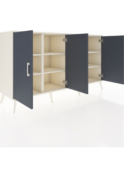 Hyperion Konsol 6 Raflı 4 Kapaklı 176x44x99 Aytaşı-antrasit/aytaşı Aytası/antrasıt - Aytası Hyperion Konsol 6 Raflı 4 Kapaklı 176x44x99 Aytaşı-antrasit/aytaşı Aytası/antrasıt - Aytası