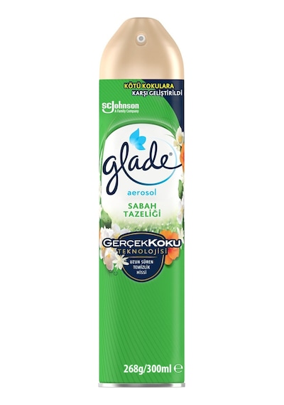 Glade Aerosol Oda Kokusu Sabah Tazeliği 300ml 3 Adet Diğer
