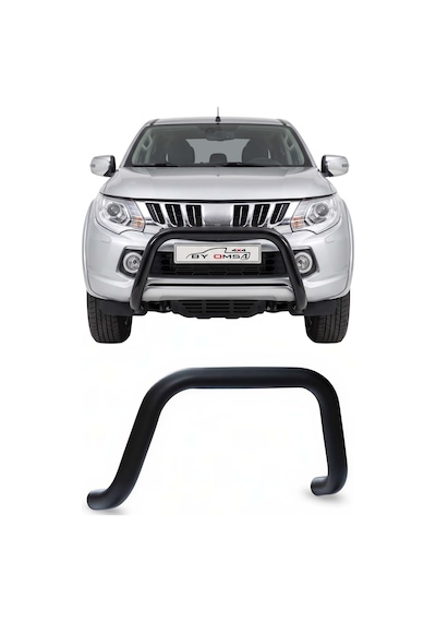 Ford Ranger 2011-2015 Uyumlu Araca Özel Pars Ön Koruma 76mm Siyah