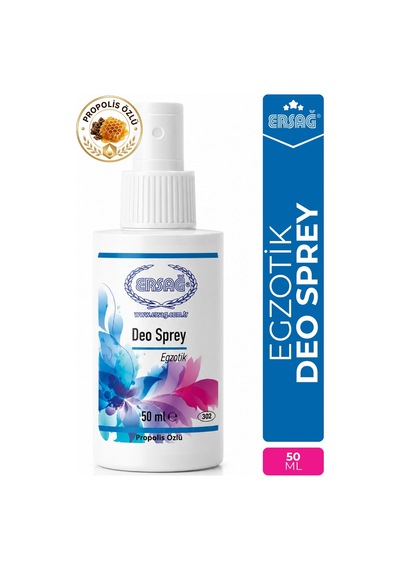 Ersağ Egzotik Propolis Özlü Sprey Deodorant 50 ML