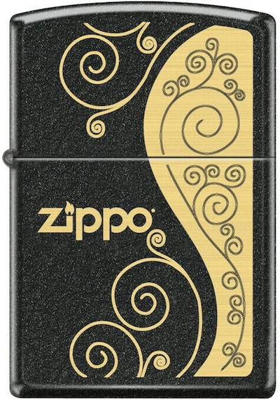 Zippo Çakmak 6251 Elegance Design Black Matte Finish Lighter