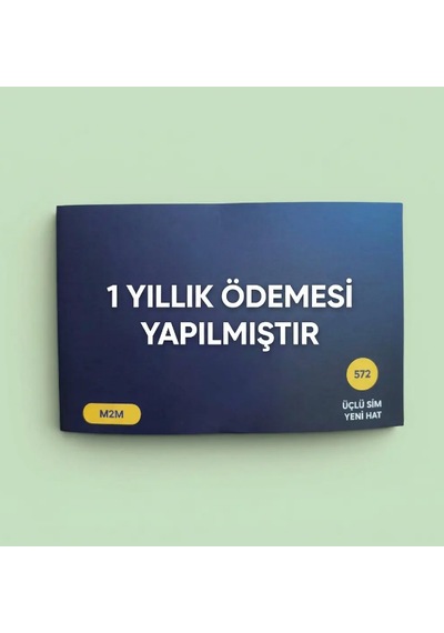 1 Yıl Ödemesiz Aylık 8 Gb M2m Sim Kartı Yıllık Kiralama Bedeli
