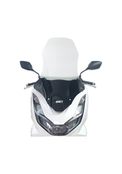 Gp Kompozit Honda Pcx 125 2021-2024 Uyumlu Ön Tur Camı Şeffaf