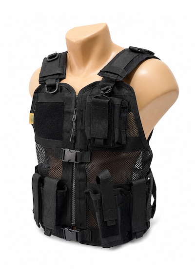 Süngü Tactical Taktikal Ekipman Yelek Siyah