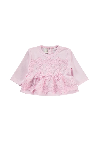 Civil Baby Fırfır Tüllü 3-12 Ay Takım - Pembe
