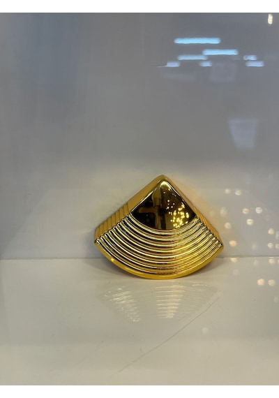 Shell Metal Kulp 64mm Altın Dolap Kapak Tv Ünite Mutfak Modern Çekmece Mobilya Kulbu Gold Komidin