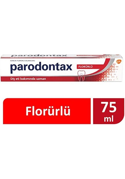 2 Adet Parodontax Diş Macunu 75ml Florürlü
