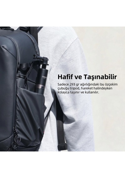 Ulanzi Tt52 1.5m Aksiyon Kamera Uyumlu Hızlı Açılabilir Tripod - T090gbb3 Siyah