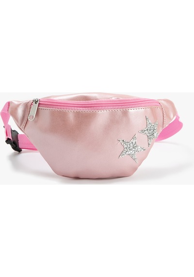 Koton Bel Çantası Parlak Fermuarlı Pembe 3skg30008aa 3SKG30008AA280 Pembe