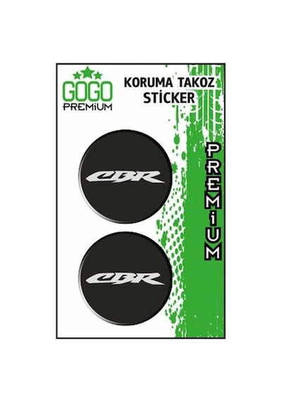 Kozu İkili Damla Sticker Standart