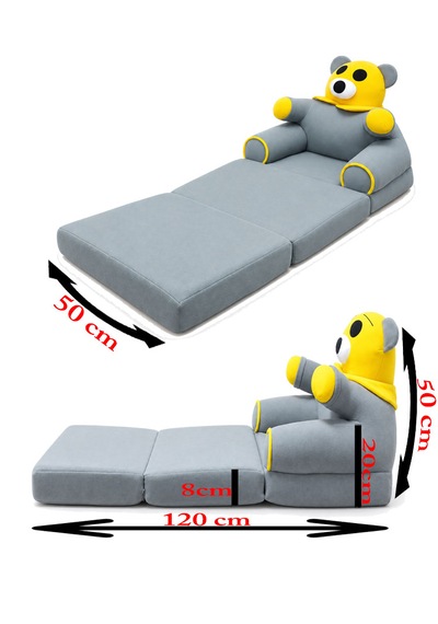 Teknor Ayıcık Katlanabilir Çocuk Koltuğu 120 Cm Sarı