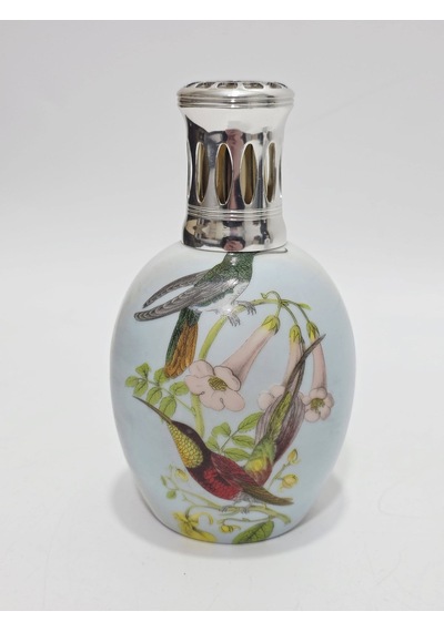 Berger Kuş Desenli Limoges Porselen Oda Kokuluğu 16x9x9cm Model 1