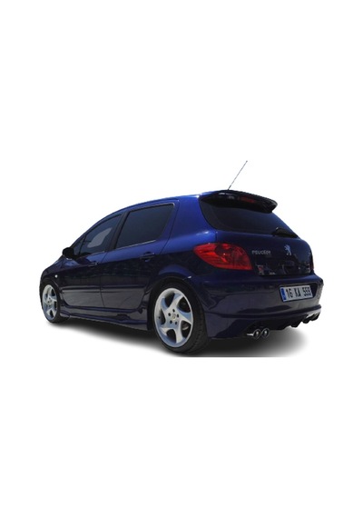 Peugeot 307 2000-2009 Arka Tampon Eki Plastik
