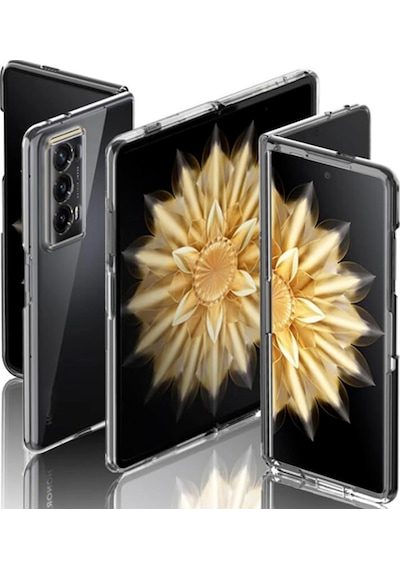 Honor Magic V2 Sert Kristal Kapak Kılıf-şeffaf Al3157