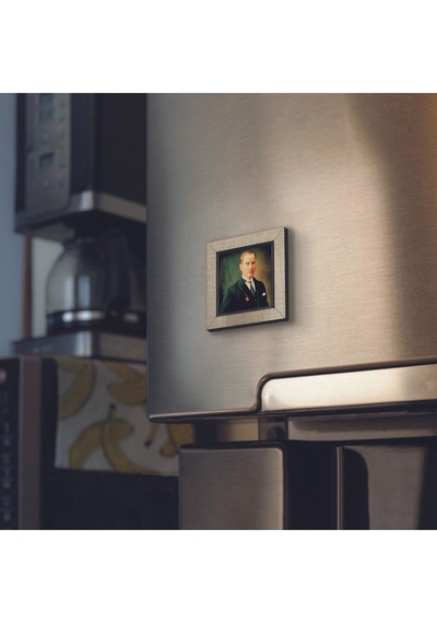 Mustafa Kemal Atatürk Baskılı Mdf Magnet 7x7 349