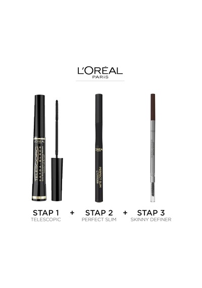 L'oreal Paris Telescopic Carbon Black Maskara - Extra Siyah Genel