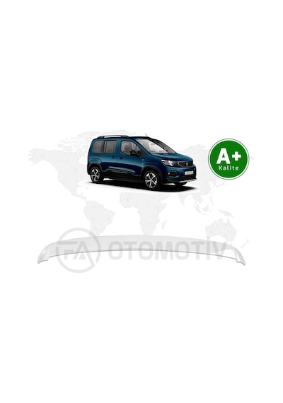 Peugeot Rifter Bagaj Üstü Spoiler Buz Beyazı Epr Boyalı 2019 Model Ve Sonrası