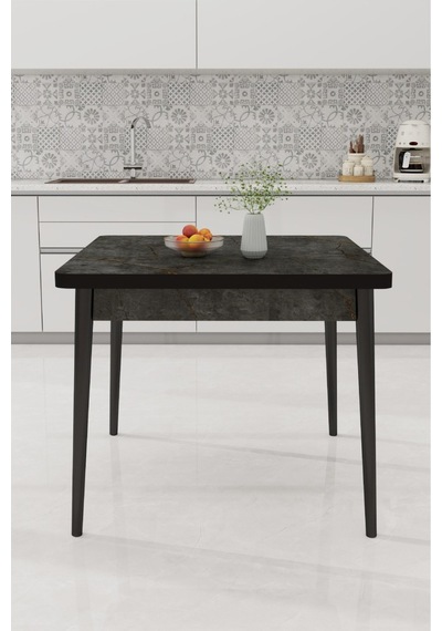 Renlife 70x70 Küçük Yemek Masası Metal Ayaklı Kompakt Mutfak Masası 2 Kişilik Minimal Masa Aris Gri Aris Siyah Renlife 70x70 Küçük Yemek Masası Metal Ayaklı Kompakt Mutfak Masası 2 Kişilik Minimal Masa Aris Gri Aris Siyah