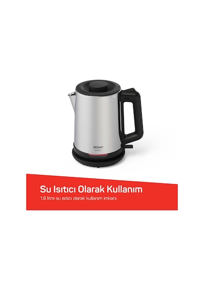 Arzum AR3158 Neosteel 1.8 L Çay Makinesi
