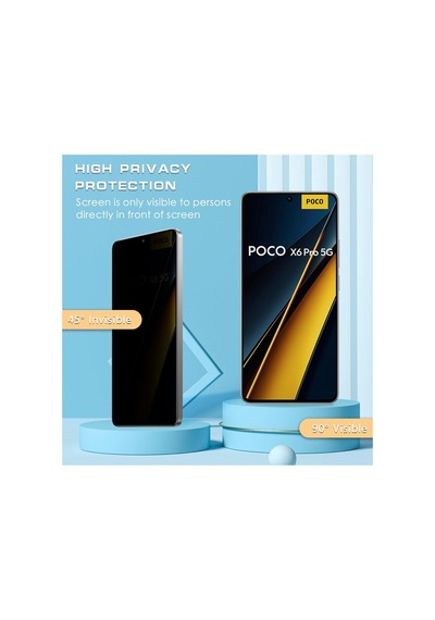 Poco X6 Pro Uyumlu Nano Hayalet Ekran Koruyucu Kırılmaz Cam