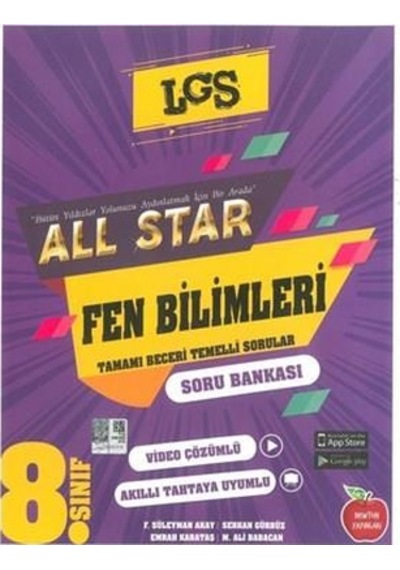 NEWTON 8. Sınıf All Star Fen Bilimleri Soru Bankası
