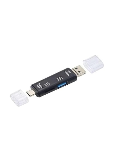 Px-5068 3 İn 1 Type-c Ve Micro Usb Otg Micro Sd Kart Okuyucu, Tf Hafıza Kartı Çevirici Adaptör, Android Telefon Tablet Usb-c Veri Aktarım Dönüştürücü