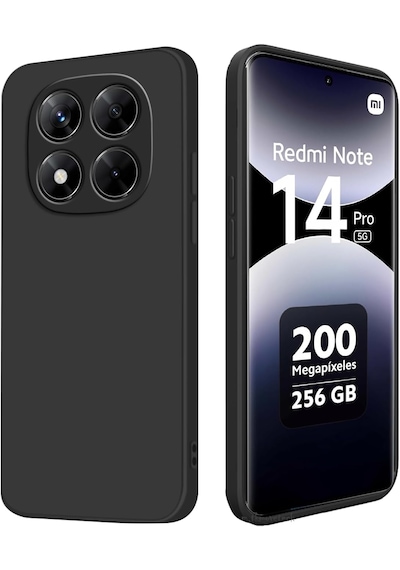 Xiaomi Redmi Note 14 Pro 5g Kılıf Kamera Korumalı Yumuşak Silikon