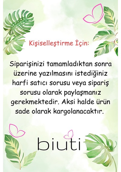 Lazer Kazıma E Harfi Kişiselleştirilebilir Klipsli Cüzdan Süsü Ch