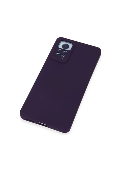 Newface Xiaomi Redmi Note 12 Pro 4g Kılıf Nano İçi Kadife Silikon Semeglbl - 86 - Mor