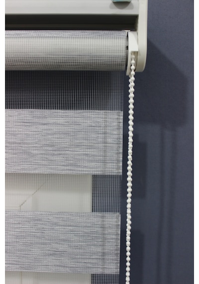 Açık Gri Bambu Zebra Perde Güneşlik Açık Gri Bambu Zebra Perde Güneşlik