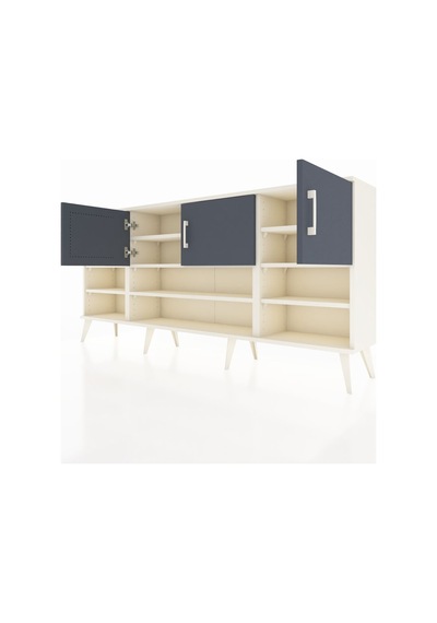 Arges Konsol 9 Raflı 3 Kapaklı 176x30x83 Aytaşı-antrasit/aytaşı Antrasit/aytaşı Arges Konsol 9 Raflı 3 Kapaklı 176x30x83 Aytaşı-antrasit/aytaşı Antrasit/aytaşı