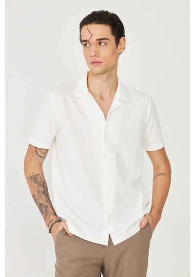 Beyaz Gömlek T-shirt Beyaz