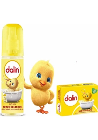 Dalin Bebek Kolonyası Bıcı Bıcı Kokusu Kolonya 150 Ml Bebek Sabunu 2 Si Bir Arada 100 Ml